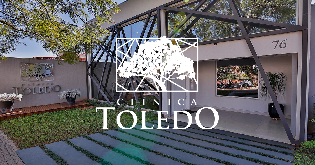 Clínica Toledo - Logotipo e Comunicação visual